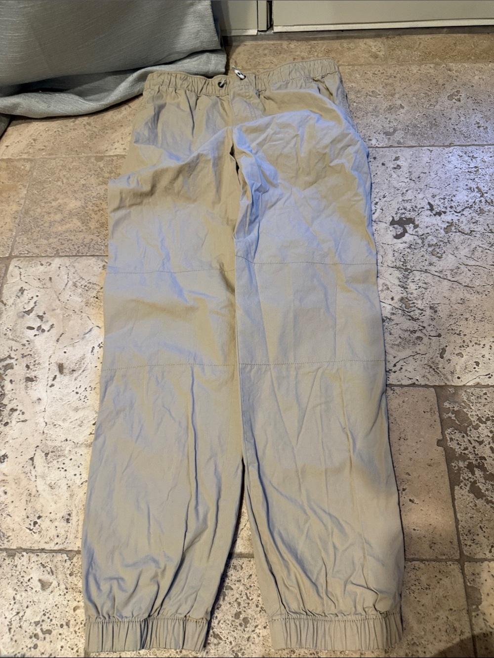 Carter's Light Tan Elastic Waist Jogger Pants